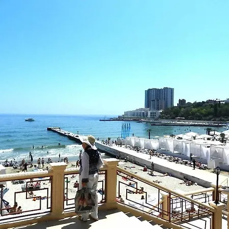Apartment Vip Arcadiya Аркадія Дім Пряме Море Тераса 100Кв *